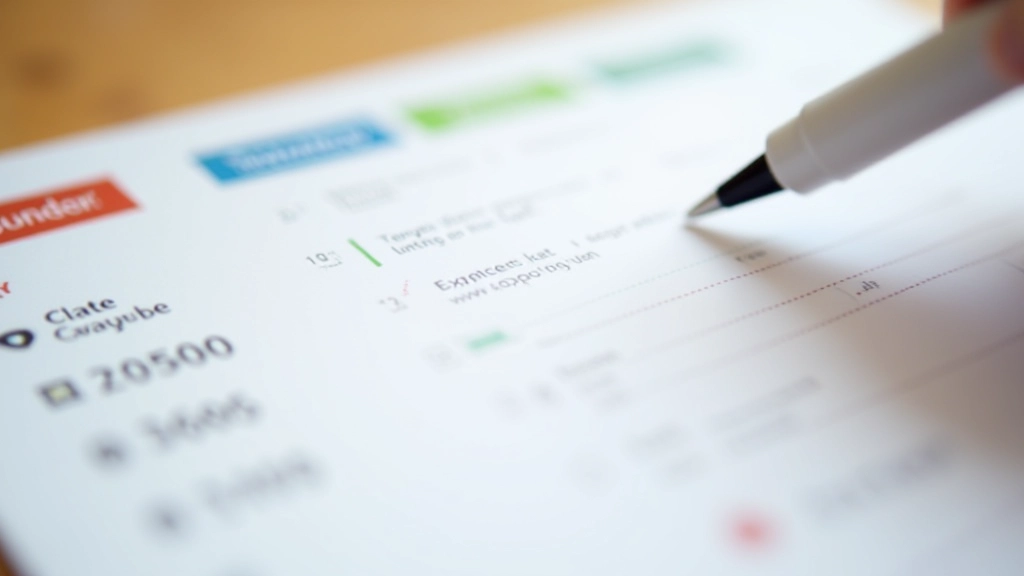 Plan dépenses quotidien vacances