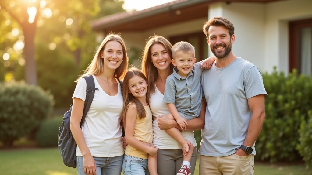 Comparaison visuelle entre camping, gîte rural et hôtel avec familles