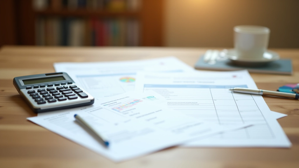 Documents de planification des vacances familles avec calculatrice et budgets détaillés