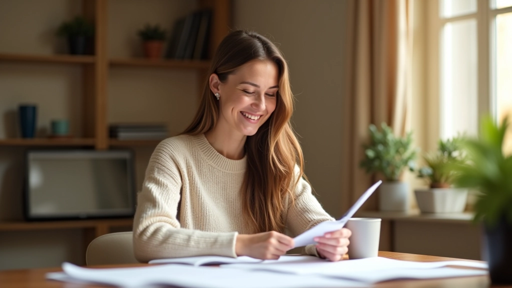 Personne planifiant ses vacances avec documents et calendrier sur un bureau